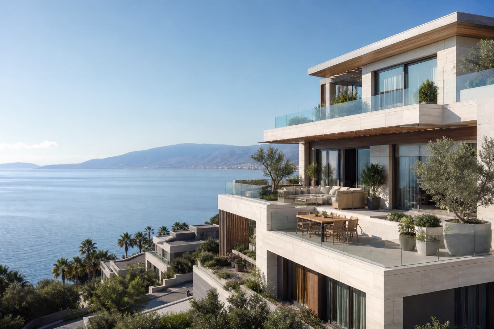 Çeşme Alaçatı'da özgün taş villa
